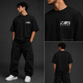 MADARA Anime Eyes Oversized black T-shirt (LIMITED EDITION)
